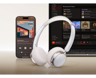UGREEN Słuchawki nauszne Studio Plus HP207 Bluetooth srebrno-białe - 1513546 - zdjęcie 5